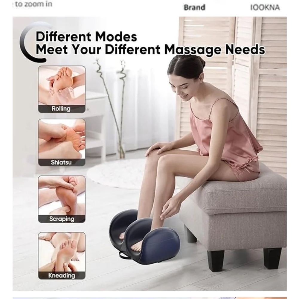 Portable foot massager
